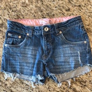 Levi’s cut off shorts girls size 16